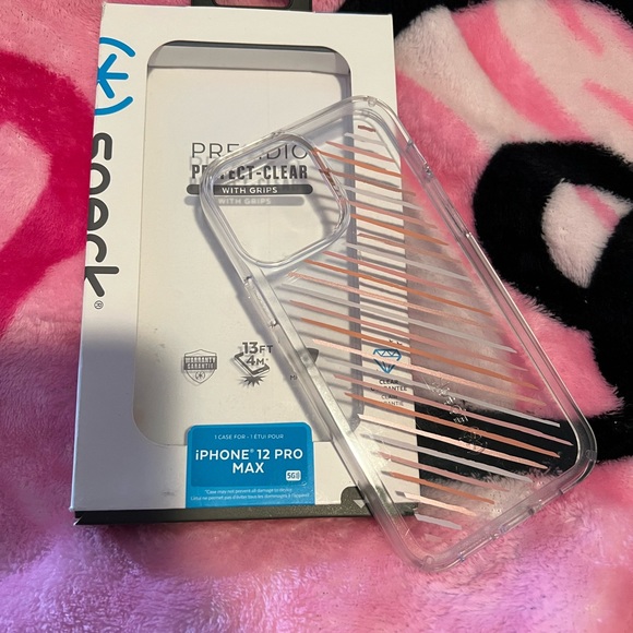 Pink & Silver Speck Case - Picture 2 of 2